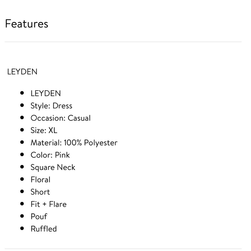 Leyden purple chiffon dress - Picture 6 of 6